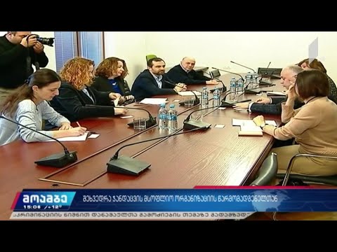 შეხვედრა ჯანდაცვის მსოფლიო ორგანიზაციის წარმომადგენელთან